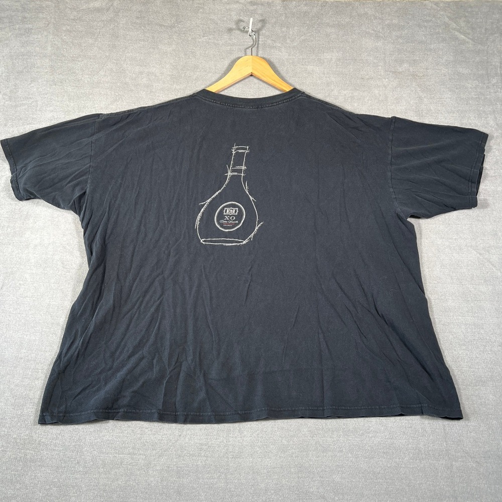 Anvil Brandy Graphic Extra Smooth T-Shirt Mens 3XL Black Cotton